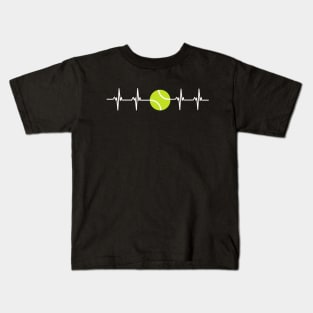 Tennis Heartbeat Kids T-Shirt